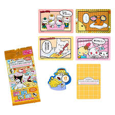 SANRIO ORIGINAL CHARACTERS COLLECTOR'S CARD PLUS COMIC SET BLIND BOX
