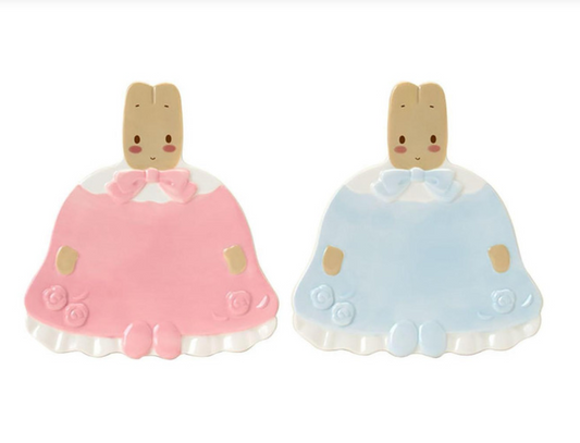 SANRIO ORIGINAL MARRON CREAM PLATE SET FASHION SHOW