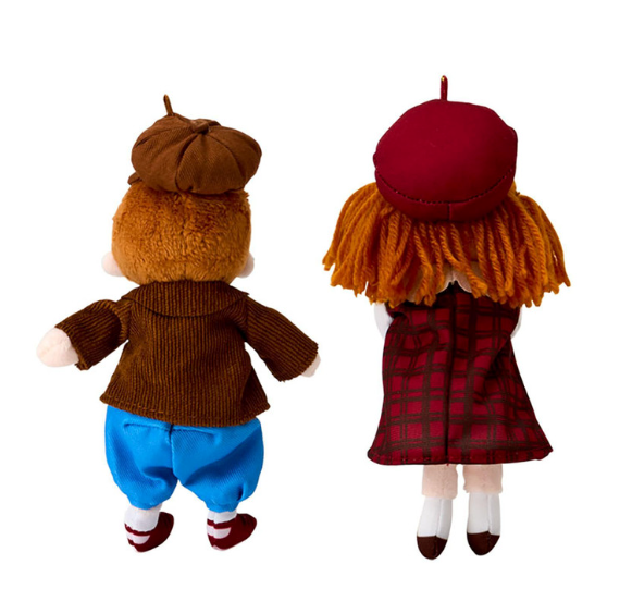 SANRIO ORIGINAL THE VAUDEVILLE DUO MASCOT HOLDER SET (COUPLE LOOKBOOK)