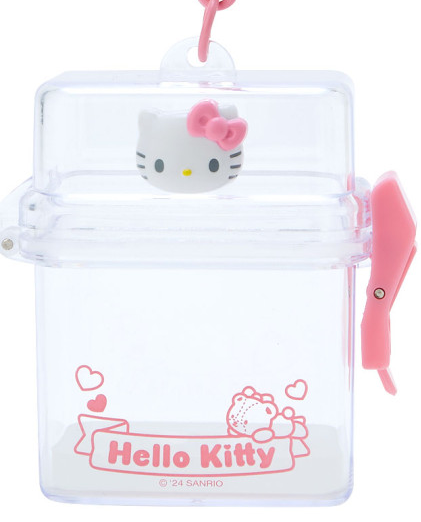 SANRIO JAPAN ORIGINAL HELLO KITTY DOLL CONTAINER CHARM