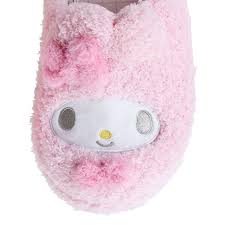 SANRIO ORIGINAL MY MELODY FACE SHAPED SLIPPERS