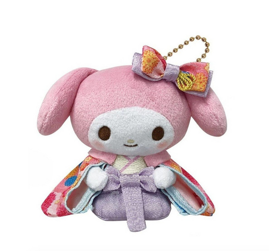 SANRIO ORIGINAL MY MELODY MASCOT WITH BALL CHAIN SHOGUN SERIES