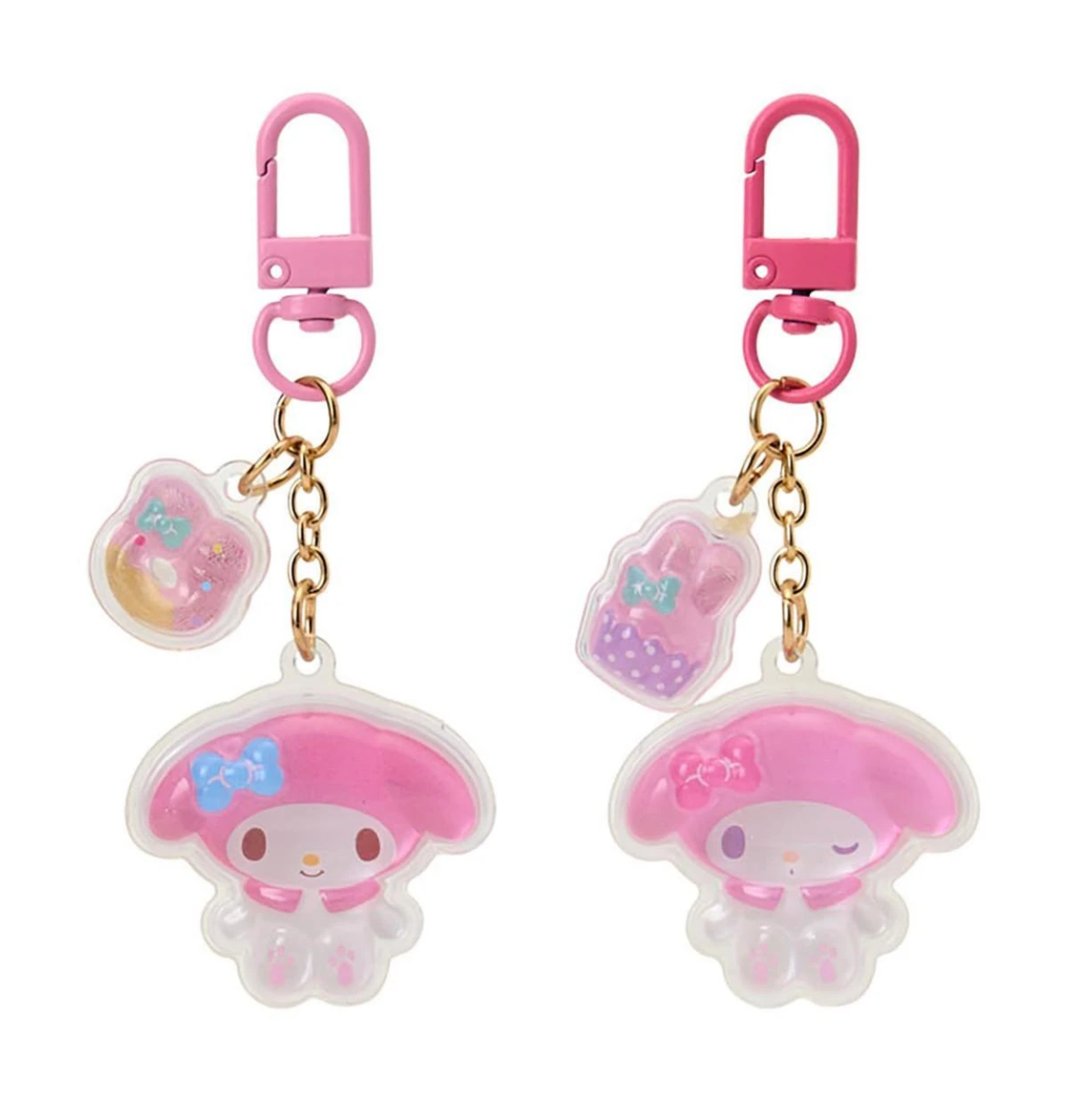 SANRIO ORIGINAL MY MELODY KEYCHAIN SET SMILEY DUOS