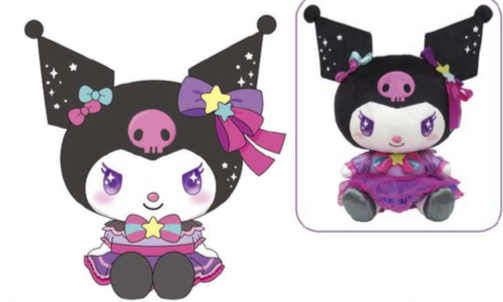 SANRIO KUROMI SPARK 10 IN PLUSH