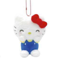 SANRIO HELLO KITTY W / BALL CHAIN VARIOUS EMOTION SMILE