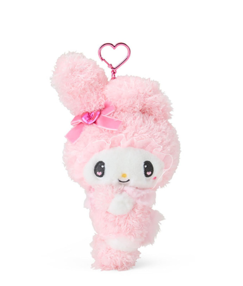 SANRIO ORIGINAL MY MELODY MASCOT HOLDER MELOUSA ROMIUSA