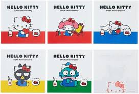 SANRIO JAPAN ORIGINAL CHARACTERS MEMO PAPER HELLO EVERYONE