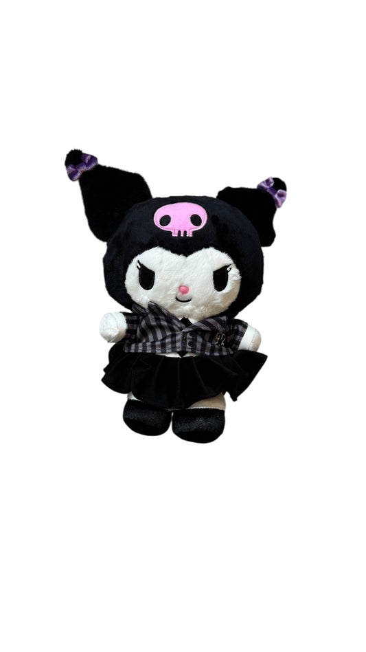 SANRIO KUROMI 8 IN SCHOOL UNIFORM PLUSH
