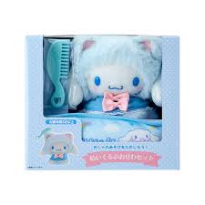 SANRIO ORIGINAL CINNAMOROLL KITTEN CUDDLE PLUSH TOY CARE SET