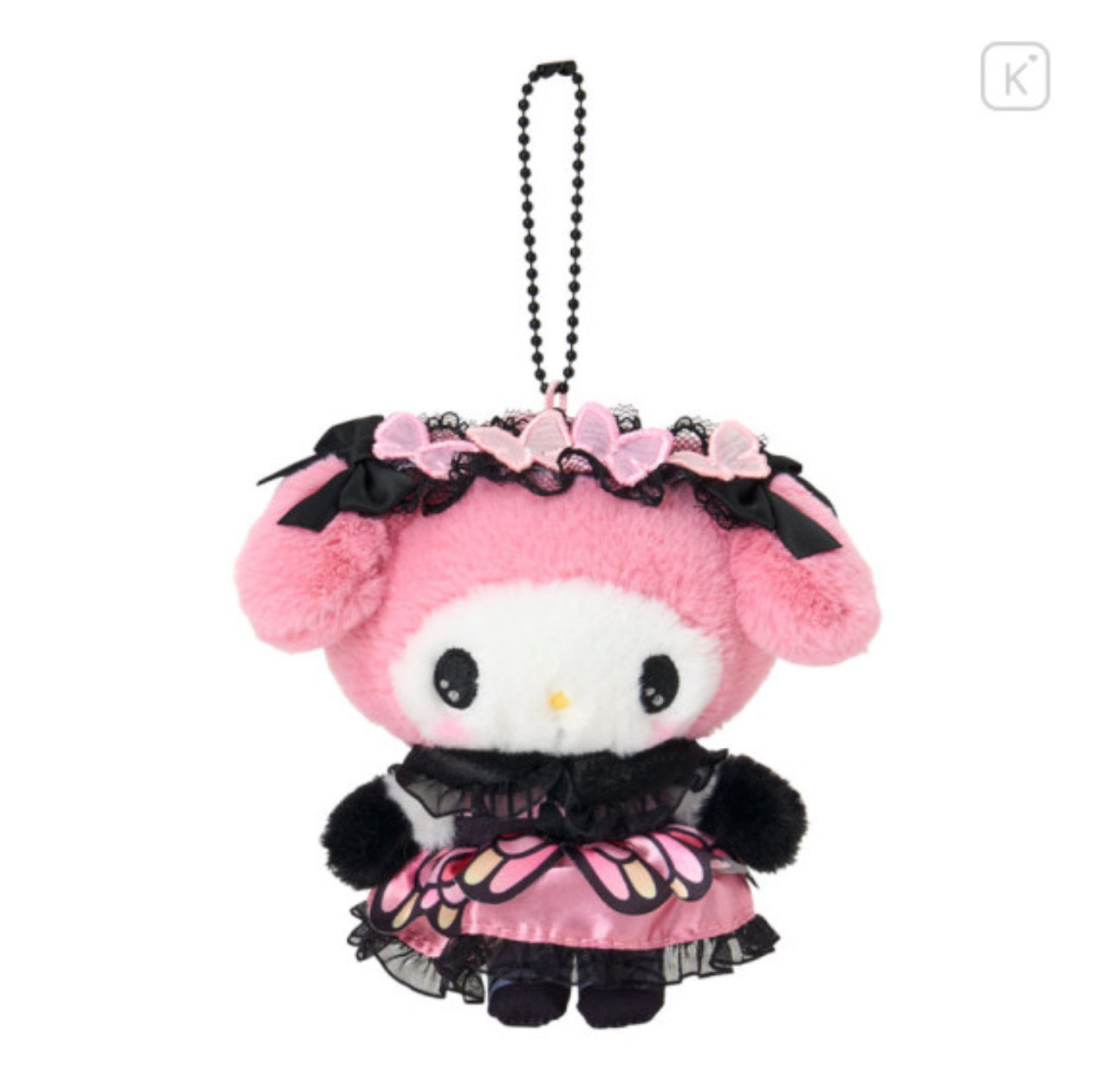SANRIO ORIGINAL MY MELODY MASCOT HOLDER BUTTERFLY