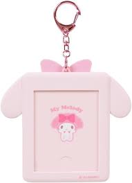 SANRIO JAPAN ORIGINAL MY MELODY LANYARD WITH KEYCHAIN PHOTO FRAME