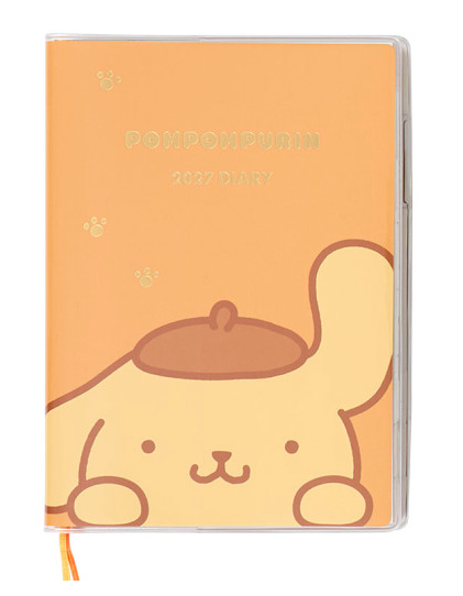 SANRIO ORIGINAL POMPOMPURIN BLOCK TYPE B6 DIARY 2027
