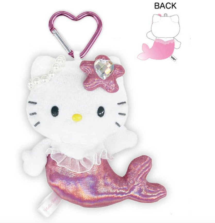 SANRIO ORIGINAL HELLO KITTY FANTASY MASCOT MERMAID DARK PINK