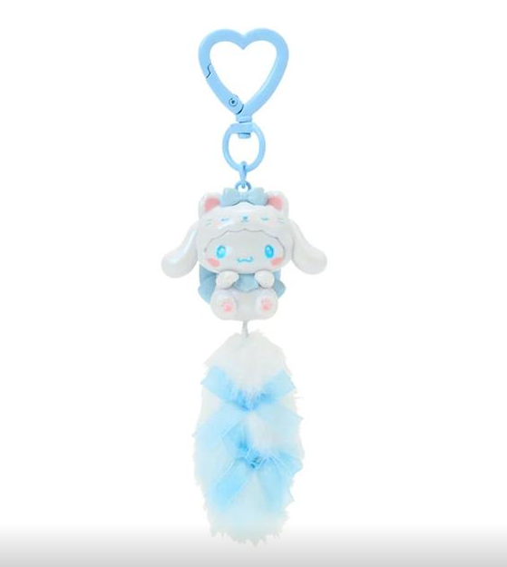 SANRIO ORIGINAL CINNAMOROLL DANGLING TAIL MASCOT STRAP MILKY KITTEN