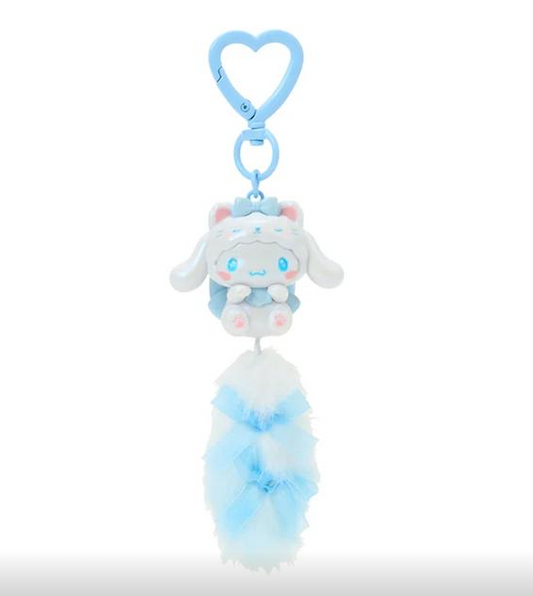 SANRIO ORIGINAL CINNAMOROLL DANGLING TAIL MASCOT STRAP MILKY KITTEN
