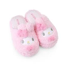 SANRIO ORIGINAL MY MELODY FACE SHAPED SLIPPERS KIDS SIZE