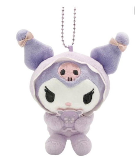 SANRIO ORIGINAL KUROMI 20TH ANNIVERSARY MASCOT HOLDER BABY