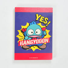 SANRIO ORIGINAL HANGYODON MINI NOTEPAD RETRO