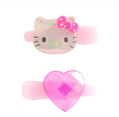 SANRIO ORIGINAL HELLO KITTY KIDS MINI HAIR CLIP SET