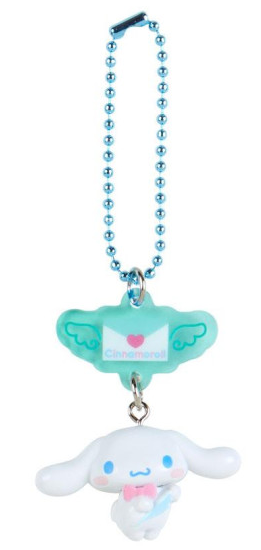 SANRIO JAPAN ORIGINAL CINNAMOROLL LOVE LETTER KEYCHAIN / CHARM BLIND BOX