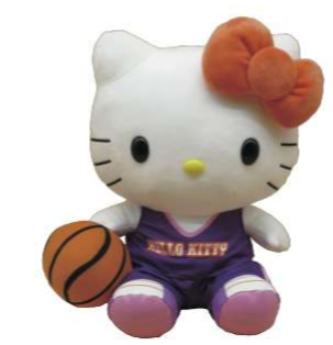 SANRIO HELLO KITTY BASKETBALL CLUB ACTIVITIES 10 IN PLUSH