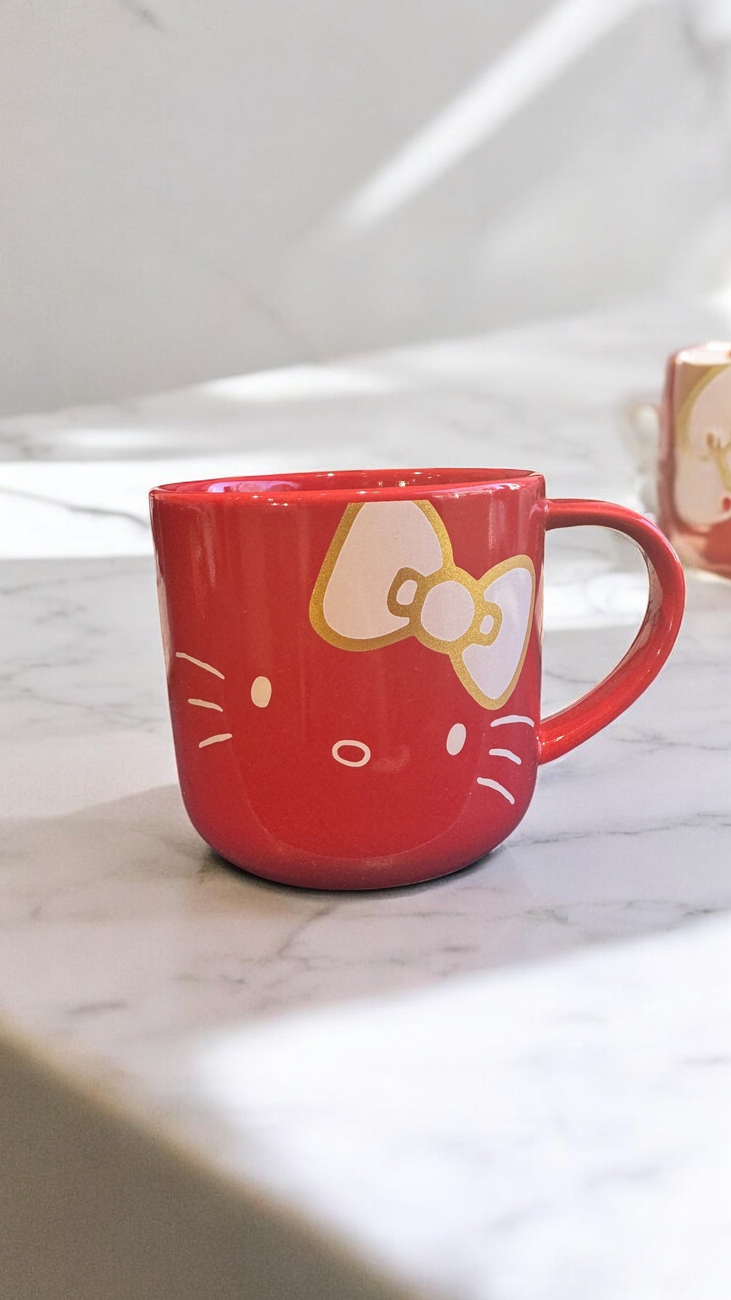 SANRIO ORIGINAL HELLO KITTY RED MUG CUP