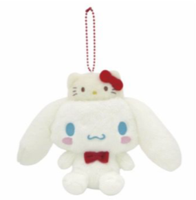 SANRIO CINNAMOROLL MASCOT / PLUSH W BALL CHAIN 50TH ANNIVERSARY