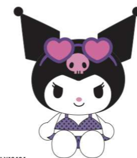 SANRIO KUROMI TROPICAL MASCOT / PLUSH