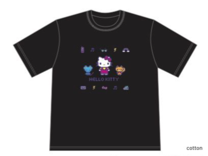 SANRIO HELLO KITTY PIXEL T SHIRT ADULT SIZE XL