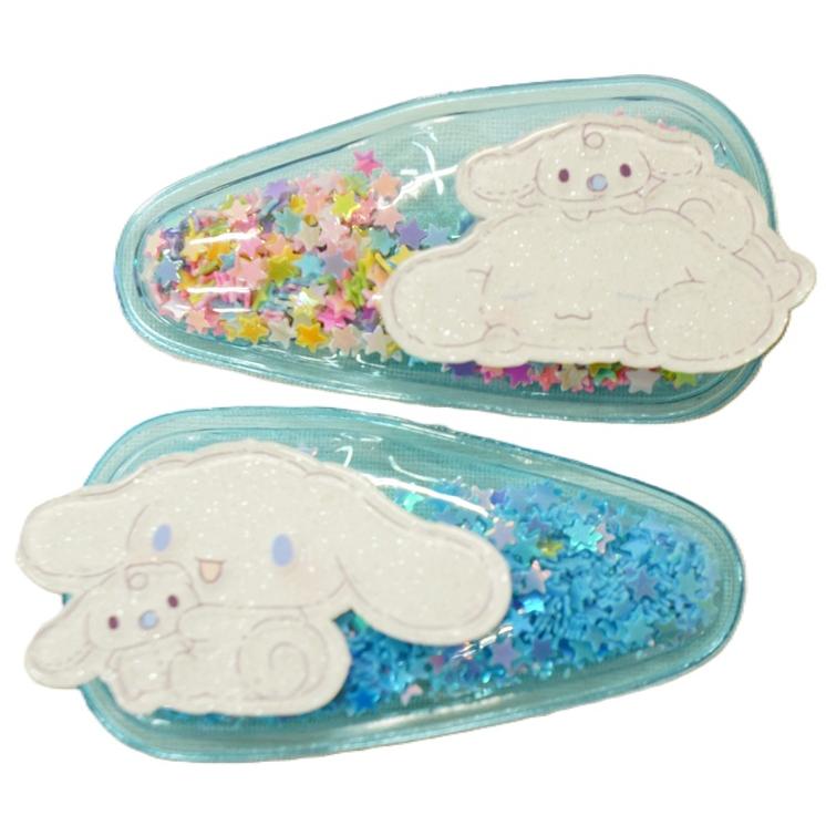 SANRIO CINNAMOROLL SEQUINS HAIR CLIP SET