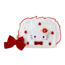 SANRIO ORIGINAL HELLO KITTY COSMETIC POUCH STRAWBERRY SHORTCAKE 25