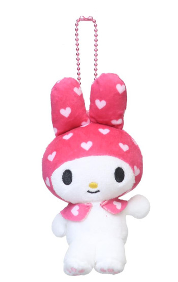 SANRIO ORIGINAL MY MELODY 50TH ANNIVERSARY MASCOT HOLDER- HEART