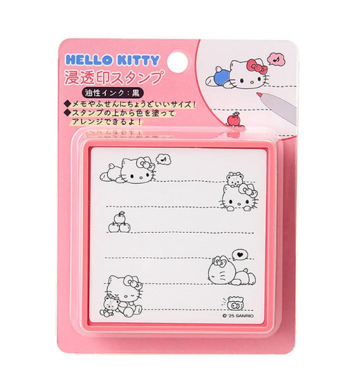 SANRIO ORIGINAL HELLO KITTY MESSAGE MEMO STAMP