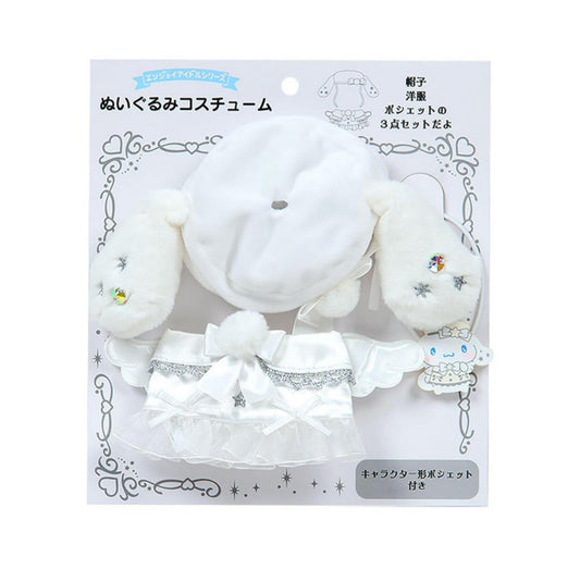 SANRIO ORIGINAL CINNAMOROLL PLUSH COSTUME ENJOY IDOL PURE WHITE ANGEL