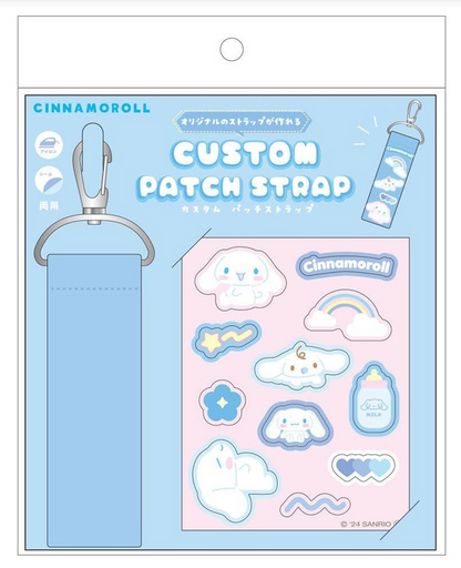 SANRIO ORIGINAL CINNAMOROLL CUSTOM PATCH STRAP