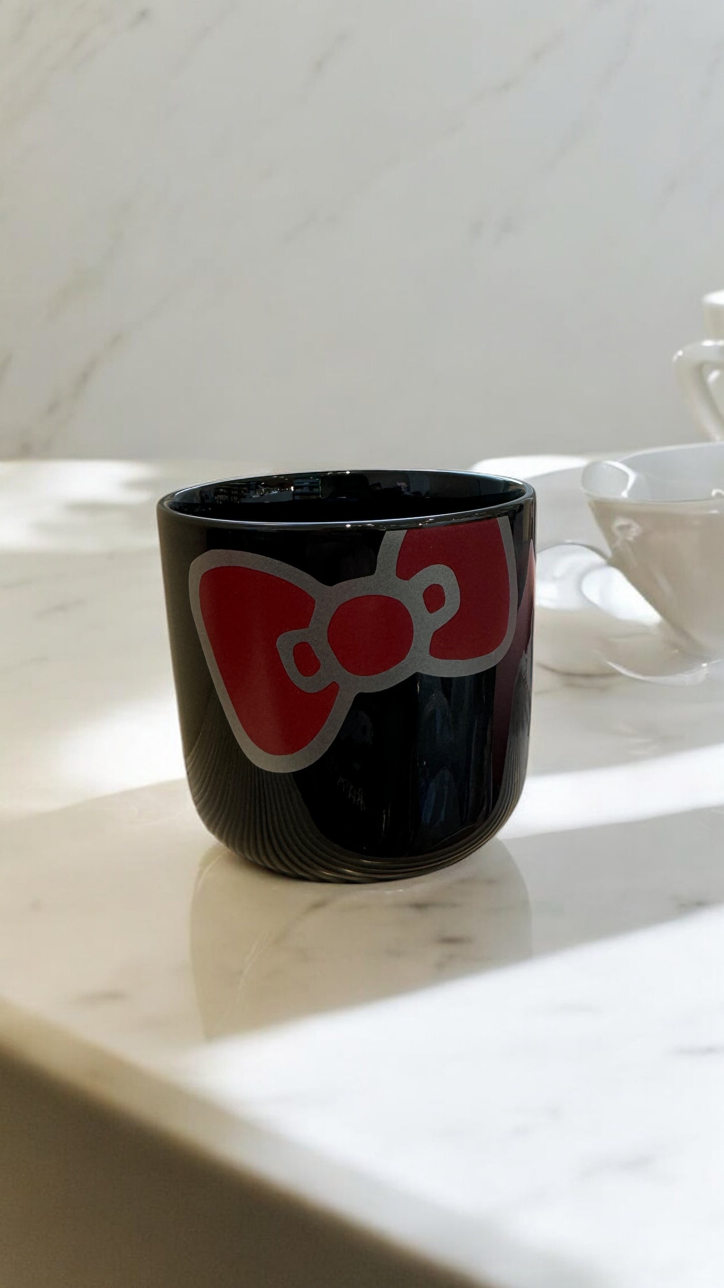 SANRIO ORIGINAL HELLO KITTY BLACK MUG CUP