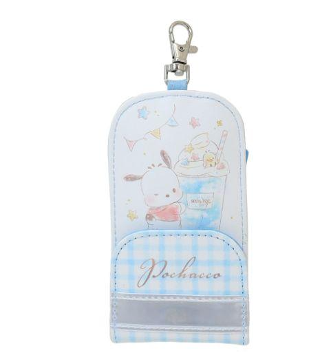 SANRIO JAPAN ORIGINAL POCHACCO SMALL POUCH BLUE DESSERT