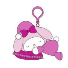 SANRIO MY MELODY MASCOT CLIP ON PAJAMA W/ PILLOW