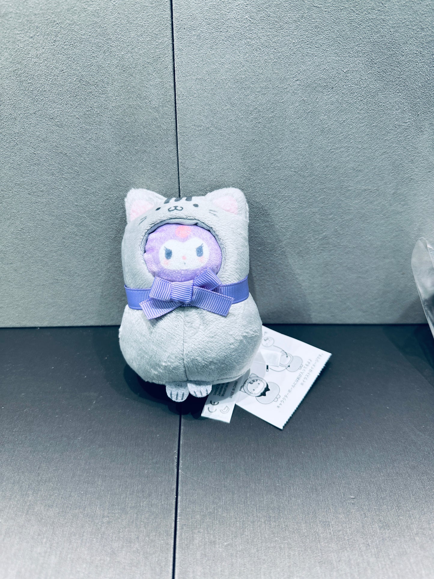 SANRIO JAPAN ORIGINAL KUROMI MASCOT WITH CAT COSTUME