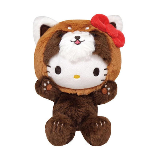 SANRIO ORIGINAL HELLO KITTY PLUSH TOY BANZAI SERIES RED PANDA