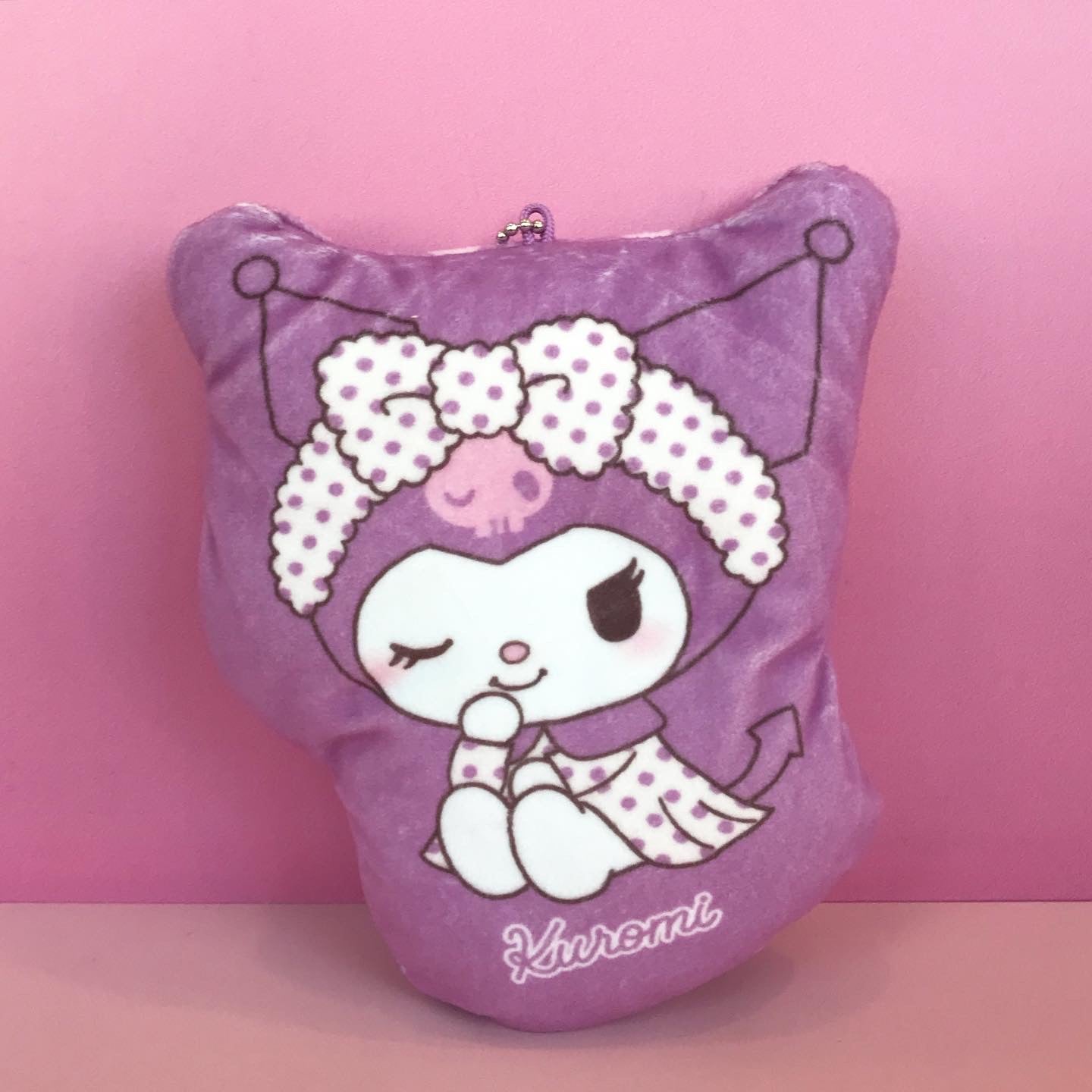 SANRIO JAPAN ORIGINAL CHARACTERS KUROMI KUJI 2024 POUCH # 6