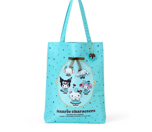 SANRIO OTHER TOTE BAG (CHOCO MINT) CHARACTERS