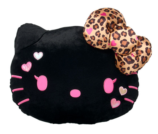 SANRIO ORIGINAL HELLO KITTY GAL STYLE MAX BLACK CUSHION
