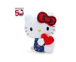 SANRIO JAPAN ORIGINAL HELLO KITTY 50TH ANNIVERSARY EVERYONE PLUSH