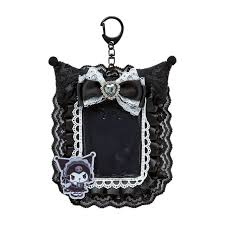 SANRIO ORIGINAL KUROMI TRADING CARD HOLDER ENJOY IDOL GOTHIC NIGHT PARTY