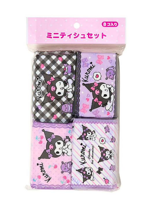 SANRIO ORIGINAL KUROMI MINI TISSUE SET OF 8