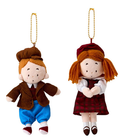 SANRIO ORIGINAL THE VAUDEVILLE DUO MASCOT HOLDER SET (COUPLE LOOKBOOK)