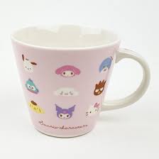 SANRIO ORIGINAL CHARACTERS MUG CUP FACE MIX