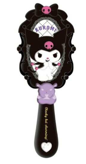 SANRIO ORIGINAL KUROMI HAIR BRUSH SMILE RIBBON