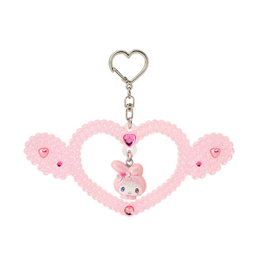 SANRIO ORIGINAL MY MELODY KEYCHAIN  MELOUSA ROMIUSA